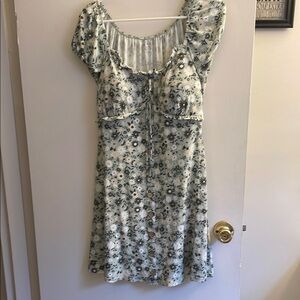 Floral Button-Down Dress